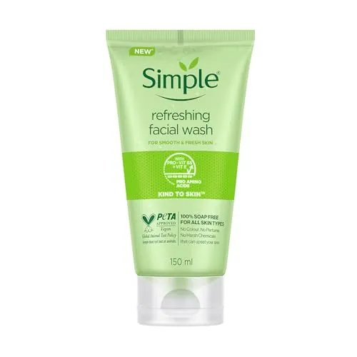 Simple Kind to Skin Refreshing Facial Wash Gel...
