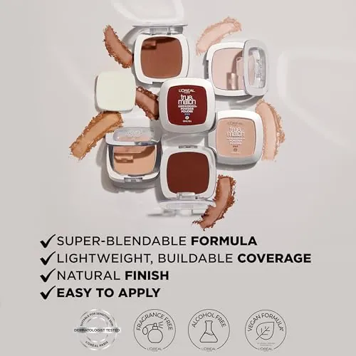 L'Oreal True Match Powder C3 Light Medium Review image 5