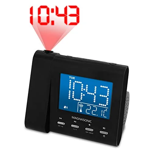 Magnasonic EAAC601 Review: Projection Alarm Clo...