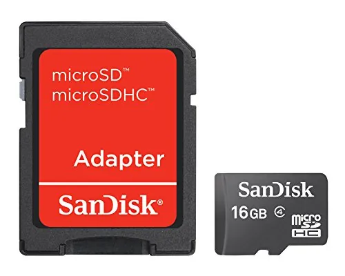 SanDisk SDSDQM-016G-B35A 16GB microSDHC Card Re...