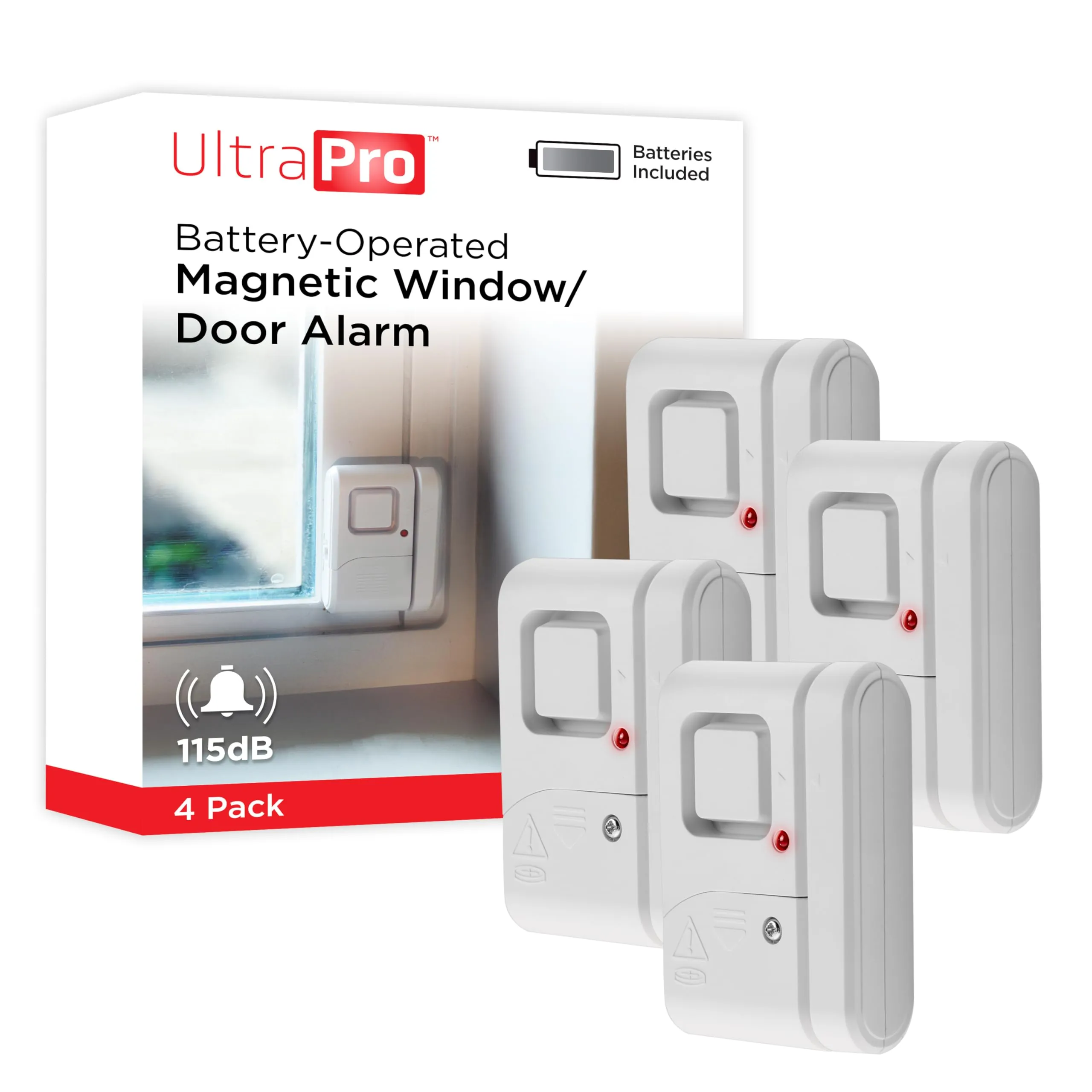 UltraPro Window and Door Alarm Review: 4-Pack Security image 1