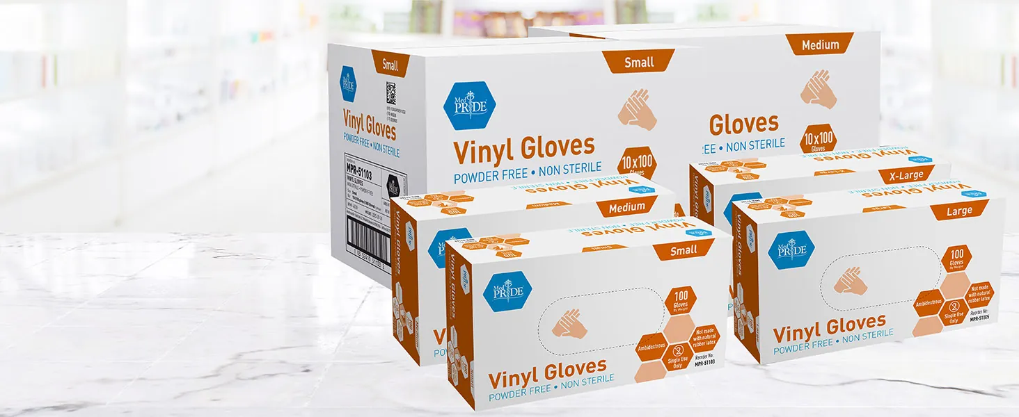 Med PRIDE Vinyl Gloves Review: Powder-Free Disposable Gloves image 8