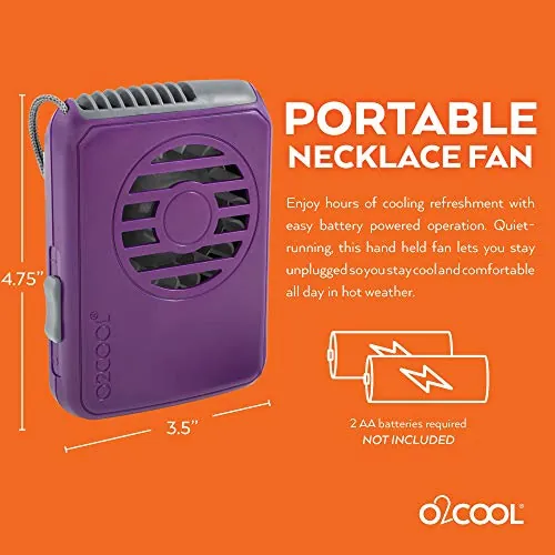 O2COOL Deluxe Personal Necklace Fan Review image 6