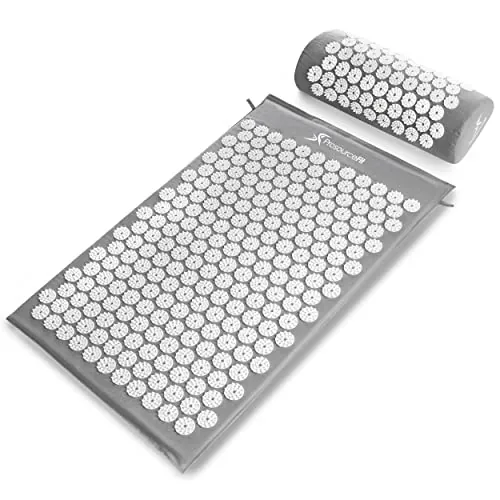 ProsourceFit Acupressure Mat and Pillow Set for...