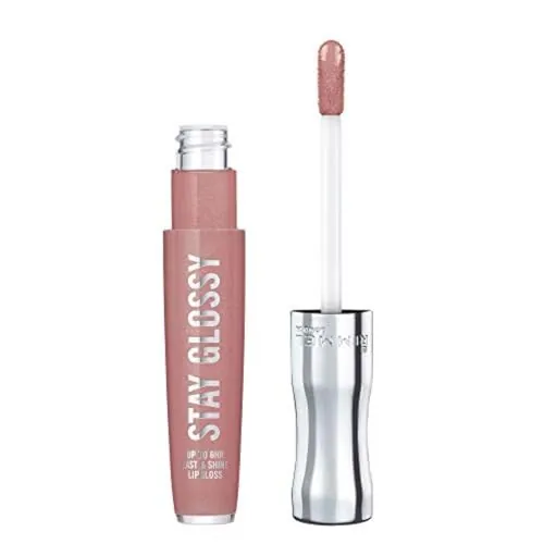 Rimmel Stay Glossy Lip Gloss Review: Blushing Belgraves image 1