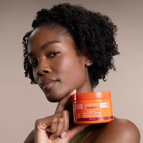 Cantu Coconut Curling Cream Review: Natural Hair image 5