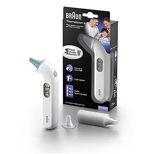 Berrcom 3 in 1 Forehead and Ear Thermometer vs....