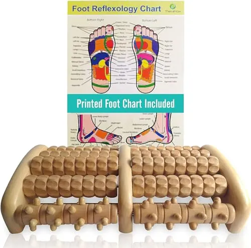 TheraFlow Small Dual Foot Massager for Neuropat...