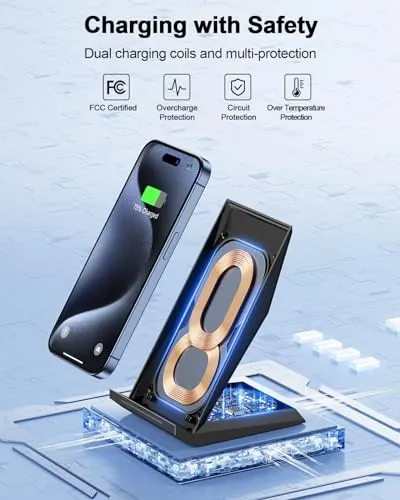 NANAMI Fast Wireless Charger Review: Stand Charging Value image 4