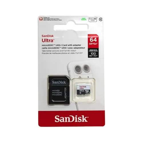 SanDisk Ultra 64GB microSDXC Card Review and Ranking