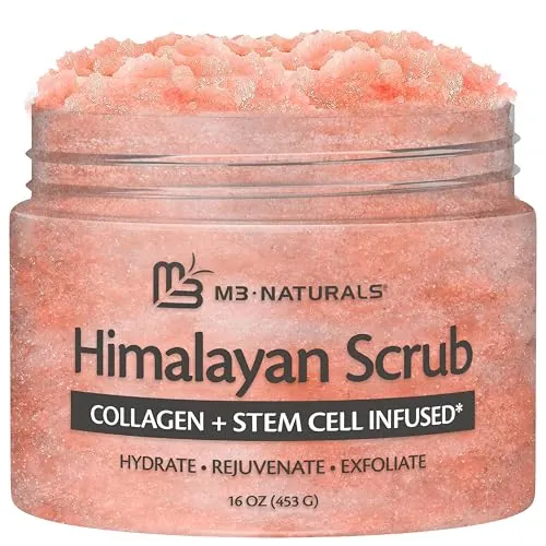 M3 Naturals Himalayan Salt Scrub Review: Body Exfoliator
