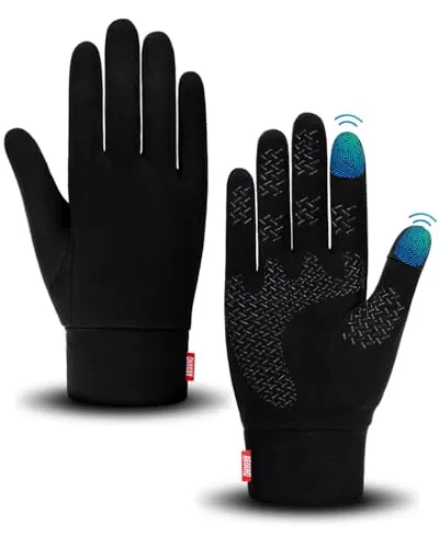 Aegend Lightweight Winter Gloves for Men Women
