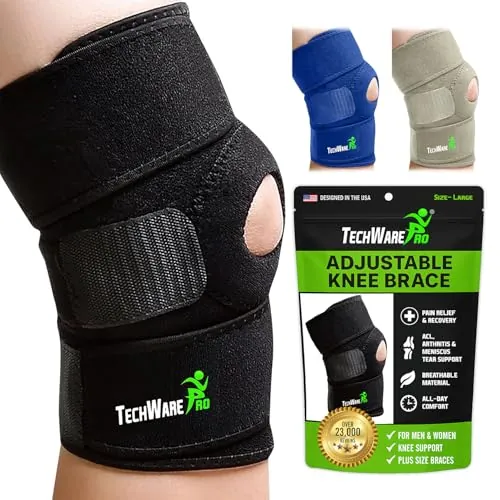 TechWare Pro Knee Brace Review: Adjustable Knee...
