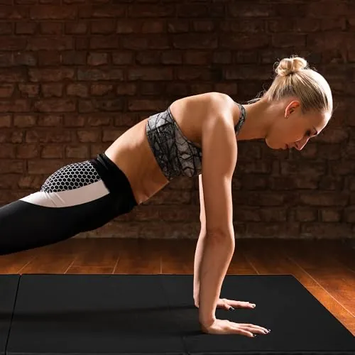 BalanceFrom 6x2 Folding Gymnastics Mat Review image 4