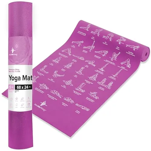 NewMe Fitness Yoga Mat vs. POWER GUIDANCE Ab Ex...