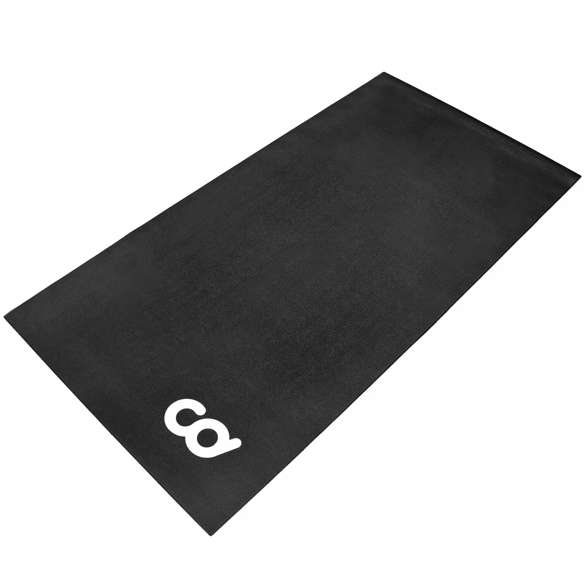 CyclingDeal Bike Trainer Floor Mat (Soft 30" x 60", 7mm PVC)