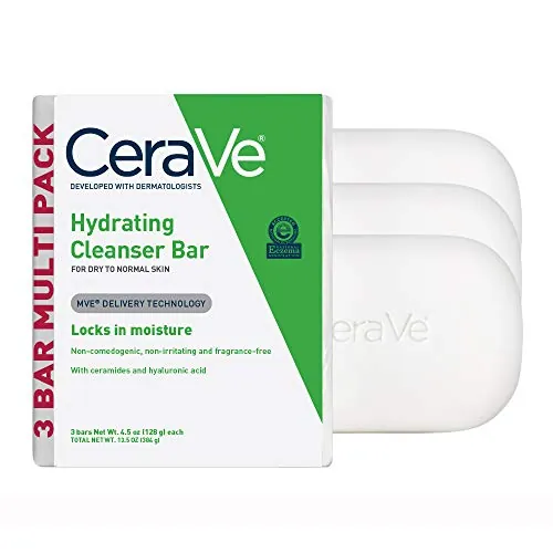 CeraVe Hydrating Cleanser Bar Review: Soap-Free Cleanser