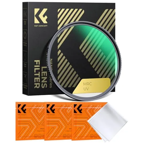 K&F CONCEPT 82mm UV Filter Review: Nano-X Lens...