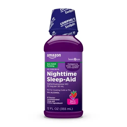 Amazon Basic Care Sleep-Aid Liquid Review