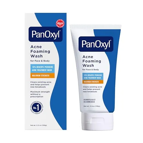 PanOxyl 10% Benzoyl Peroxide Acne Foaming Wash