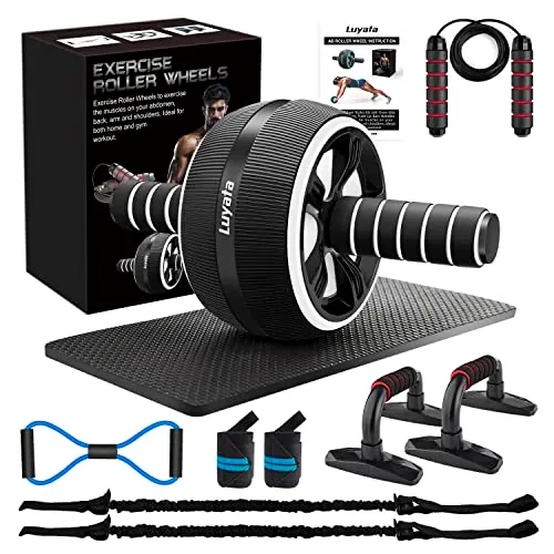 Luyata 10-in-1 Ab Roller Wheel Kit