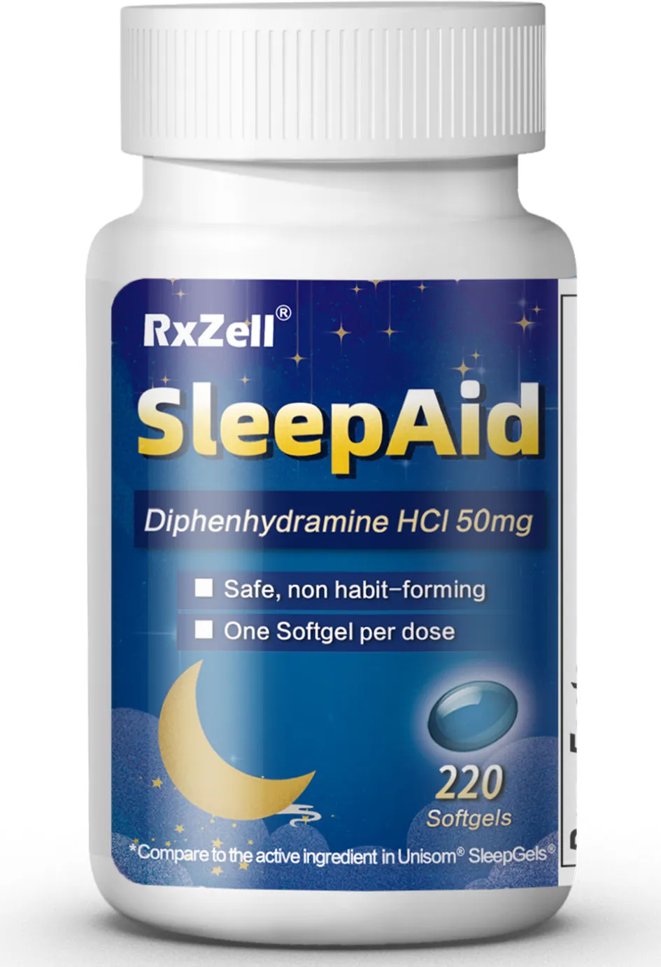 RXZELL Sleep Aid Review: Diphenhydramine Sleep Support image 9