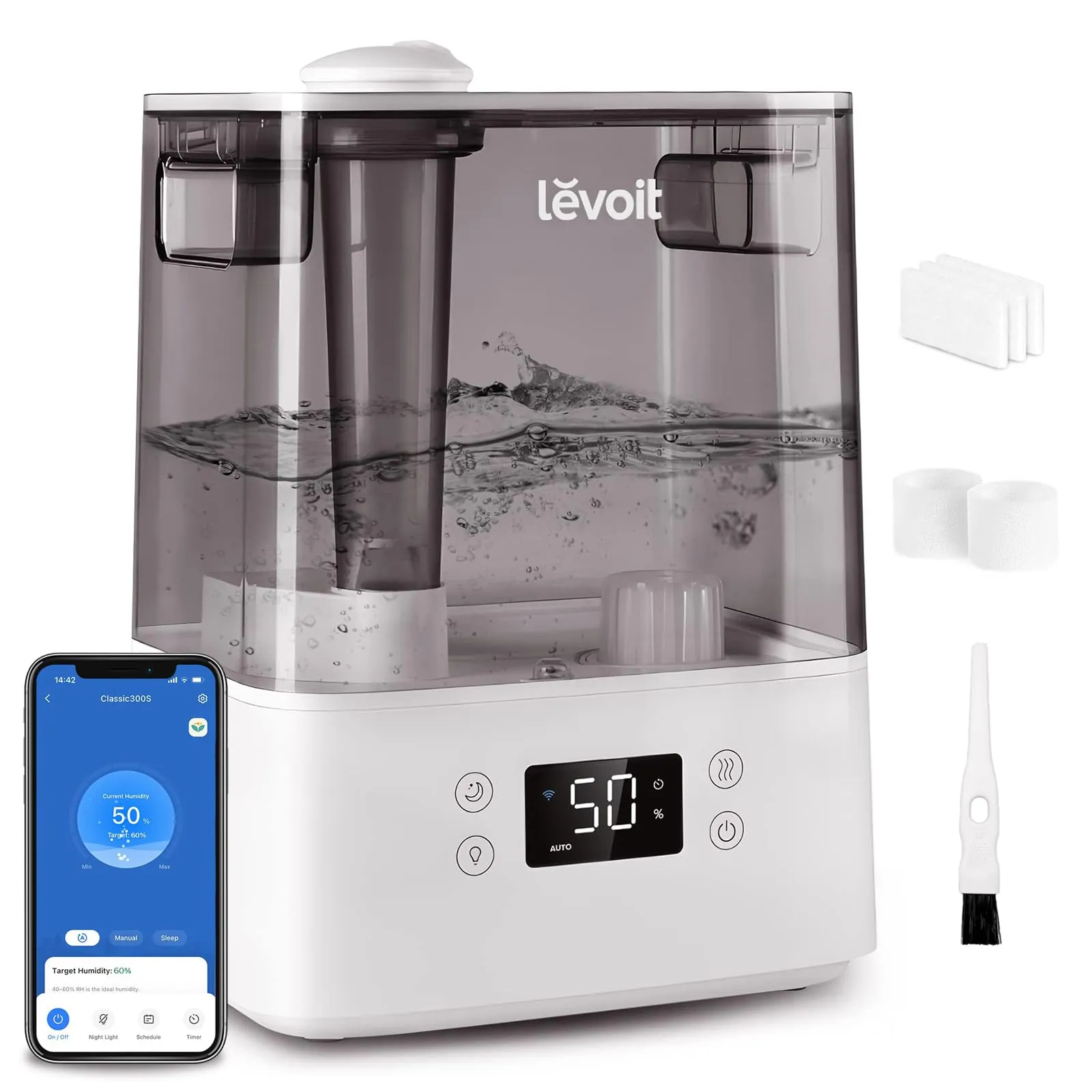 LEVOIT Classic 300S 6L Smart Cool Mist Humidifier