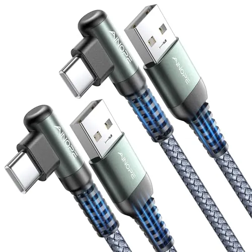 AINOPE USB-A to USB-C Cable Review: 3.3FT 2-Pac...