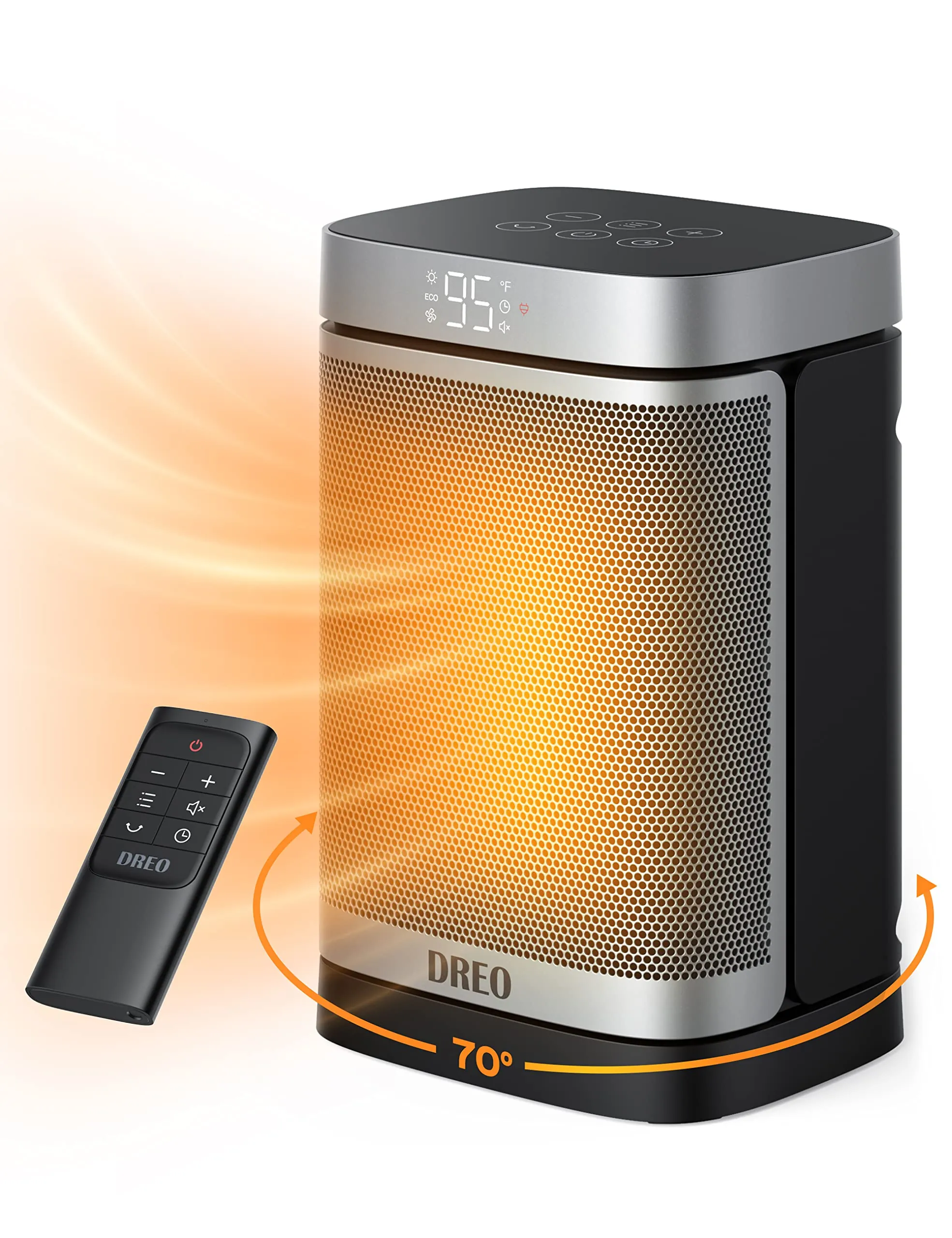 DREO Space Heater 1500W (Atom One, DR-HSH004-G)