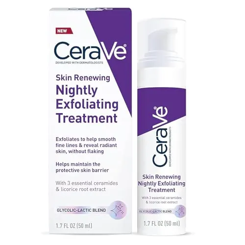 CeraVe Skin Renewing Nightly Exfoliating Treatm...