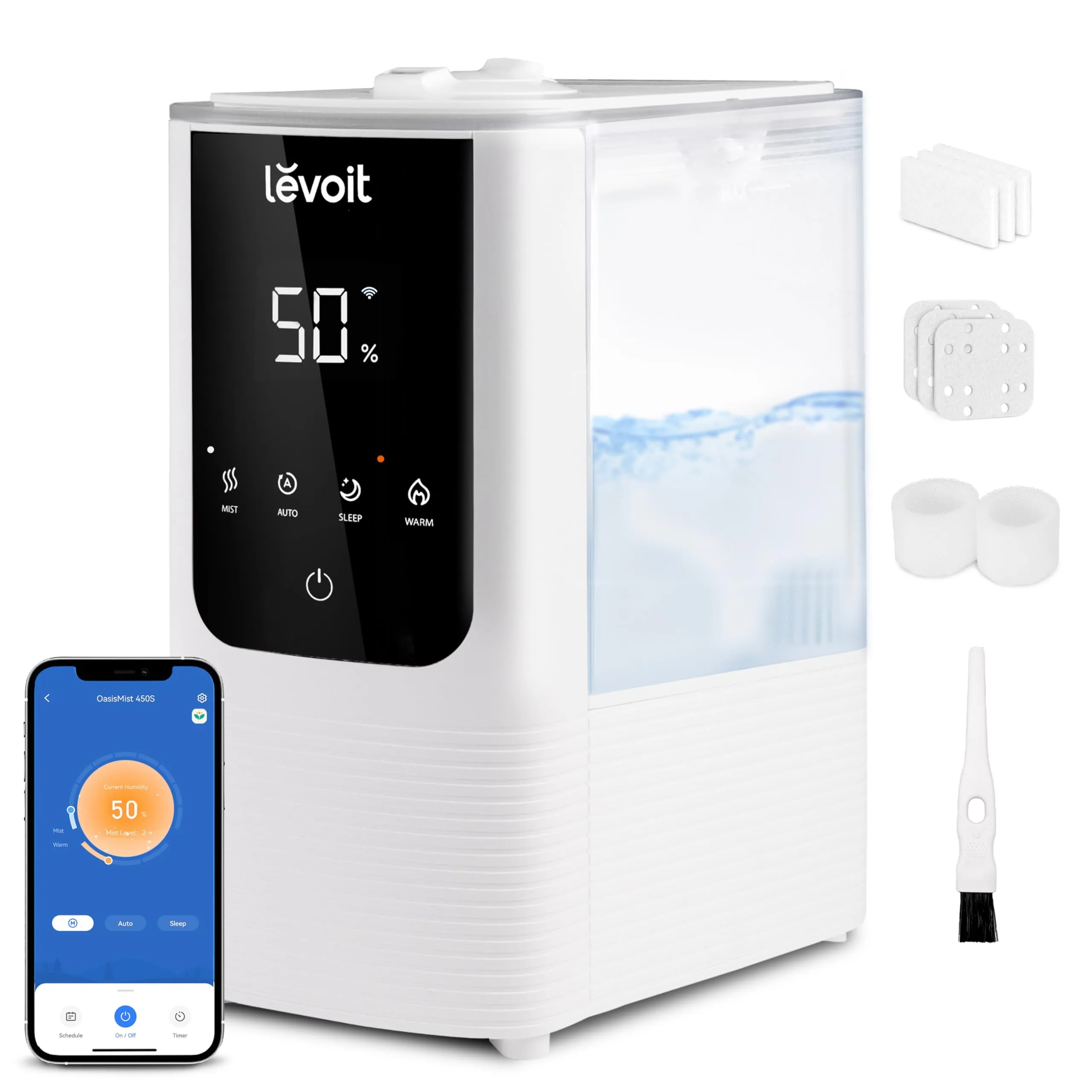 LEVOIT OasisMist 4.5L Review: Smart Humidifier for Bedrooms