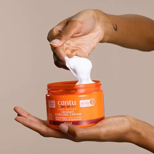 Cantu Coconut Curling Cream Review: Natural Hair image 7