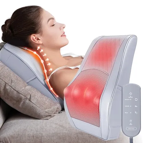 Boriwat Back Massager with Heat Review: Comfort...