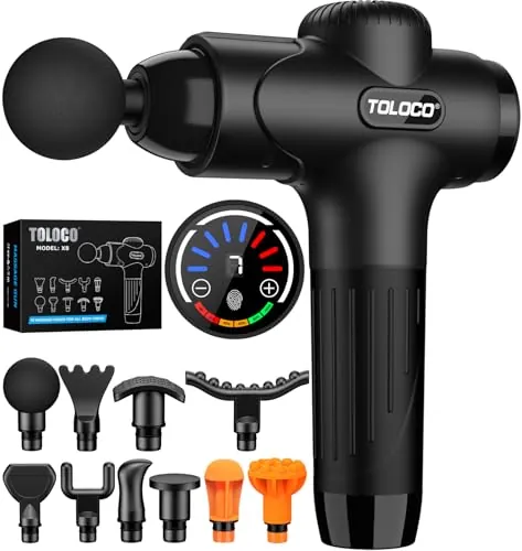 TOLOCO Massage Gun X8 Review: Performance and V...