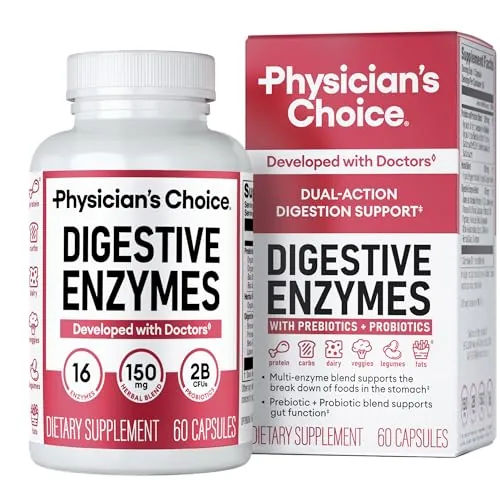 Physician's CHOICE Digestive Enzymes for Bloating & Digestion