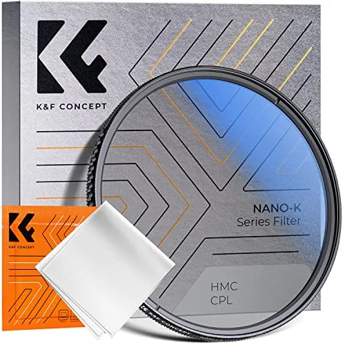 K&F CONCEPT 58mm CPL Filter Review: Camera Lens...
