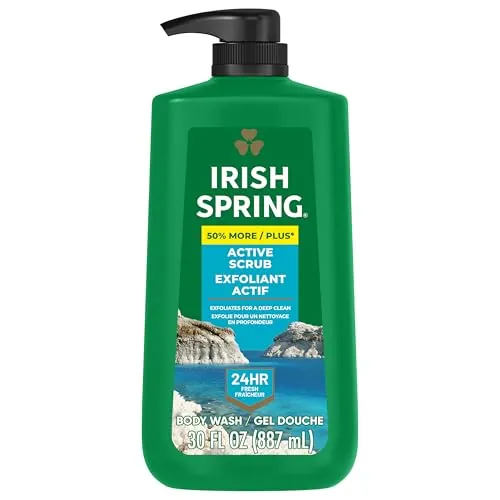 Irish Spring Active Scrub Body Wash Review