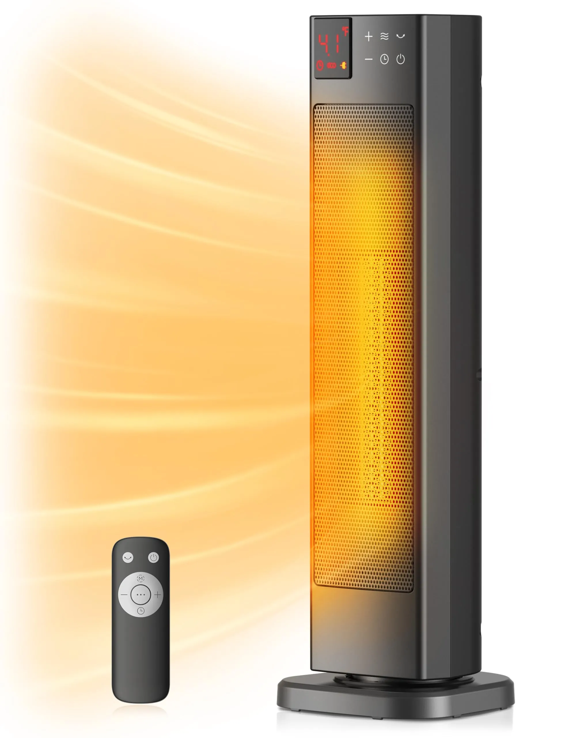 PELONIS Oscillating Ceramic Tower Indoor Space Heater PHF15RSAPH23