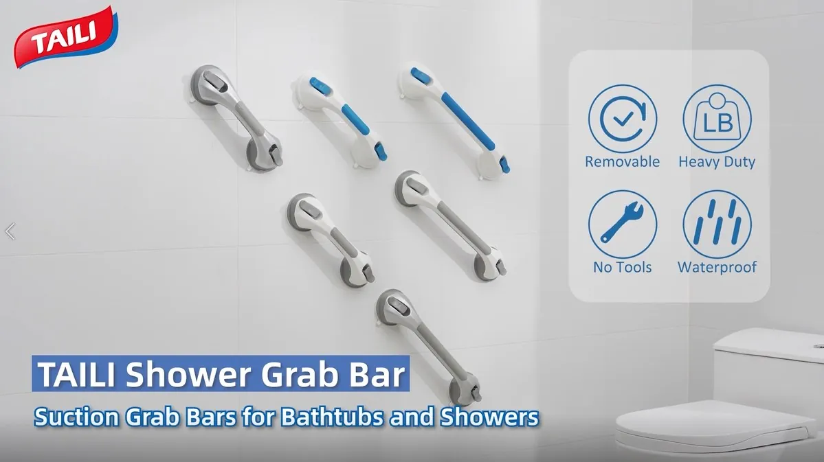 TAILI Shower Grab Bar Review: Removable Bathroom Safety Grip image 8