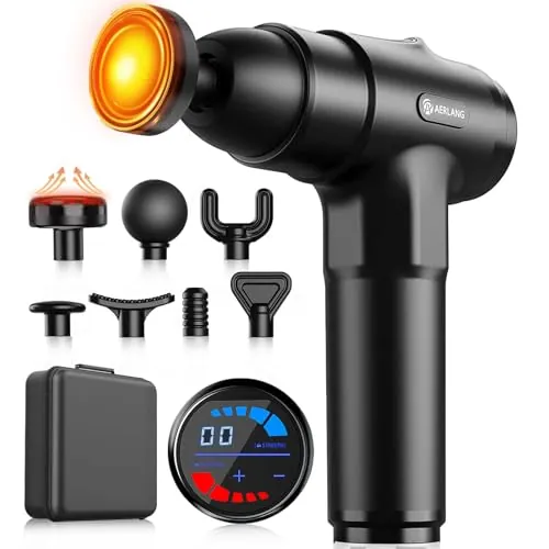 AERLANG Massage Gun Review: Heated Recovery Mas...