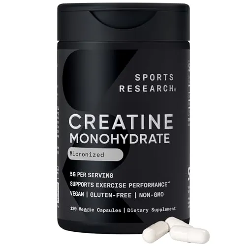 Sports Research Creatine Monohydrate Capsules Review