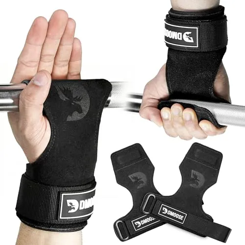 DMoose Fitness Weight Lifting Hooks (Pair)