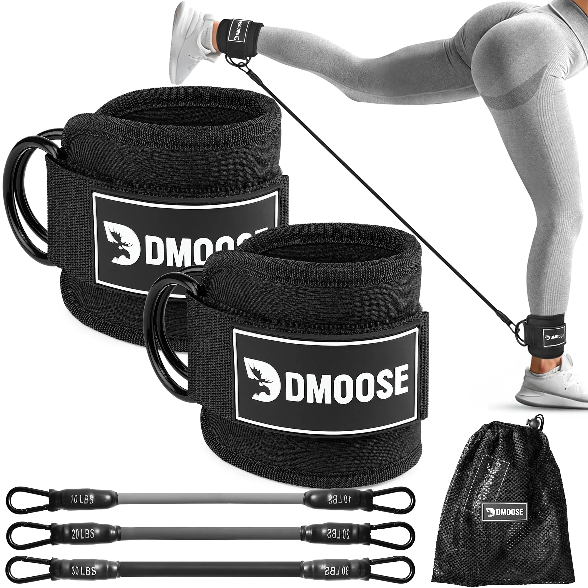 DMoose Fitness Ankle Strap Review: Cable Machine Cuff image 8