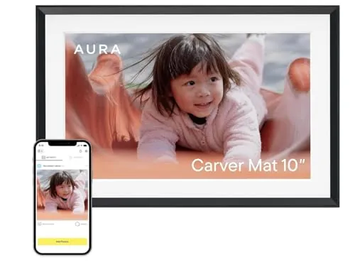Aura Carver 10" WiFi Digital Picture Frame